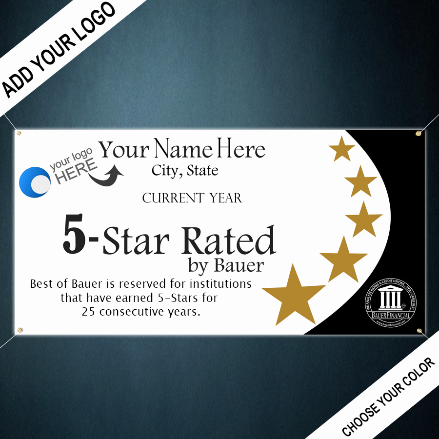 5 STAR INDOOR OUTDOOR BANNERBOB